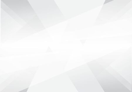 Abstract White and gray color technology modern futuristic background, vector illustrationのイラスト素材