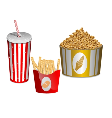 Fast Foodのイラスト素材