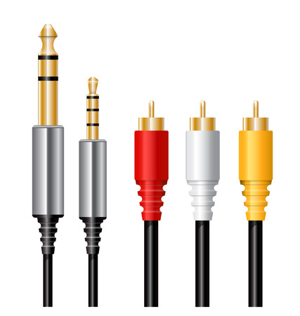 Jack cableのイラスト素材