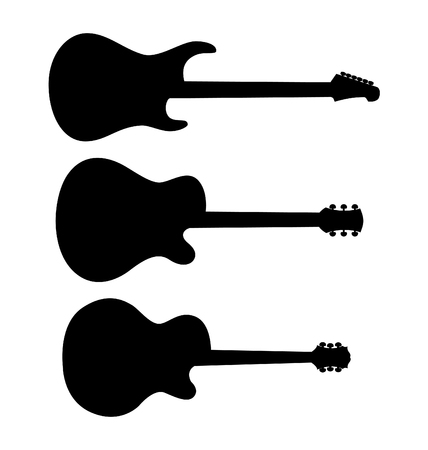 Guitar vectorのイラスト素材
