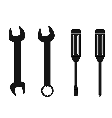 Tools vectorのイラスト素材