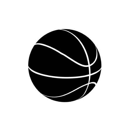 basket ball isolate vector illustrator for artwork and graphic design.のイラスト素材