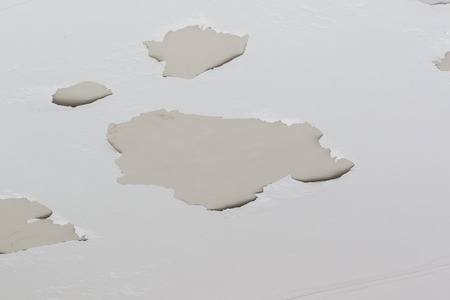 cracked color caused by moistureの写真素材