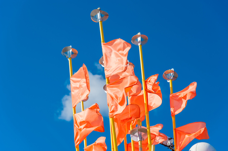 Fisherman buoy in the fishing harbor of Burgstaaken at the Baltic Seaの写真素材