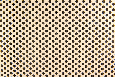 Seamless pattern of polka dot on the white backgroundの写真素材