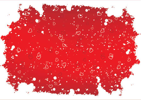 abstract Valentine's Day background with heart shapeのイラスト素材