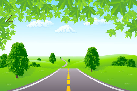 Landscapeのイラスト素材