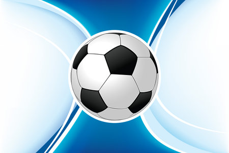  background with a soccer ball for your designのイラスト素材
