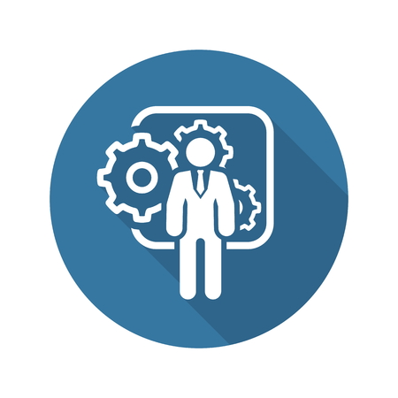 Integration Management   Icon. Flat Design. Business Concept. Isolated Illustration.のイラスト素材