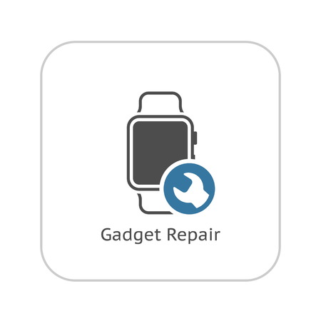 Gadget Repair Icon. Flat Design Isolated Illustration.のイラスト素材