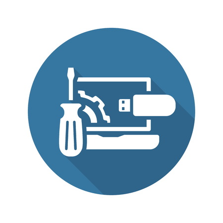 Repair Kit Icon. Flat Design Isolated Illustration.のイラスト素材
