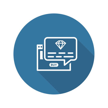 One Time Offer Icon. Flat Design. Isolated Illustration. App Symbol or UI element. Web Pages with Popup Offer.のイラスト素材