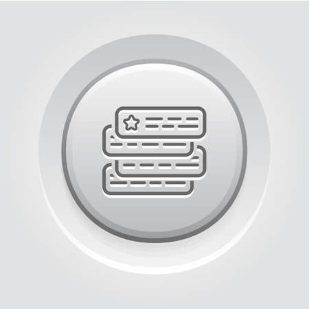 Ad Auction Icon. Flat Design.のイラスト素材