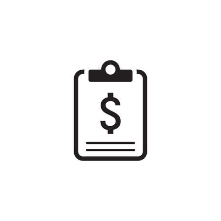 Business Plan Icon. Concept. Flat Design.のイラスト素材