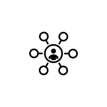 Current Tasks Icon. Business Concept. Flat Design.のイラスト素材