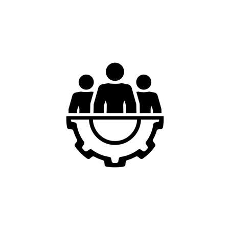 Technical Support Icon. Flat Design.のイラスト素材
