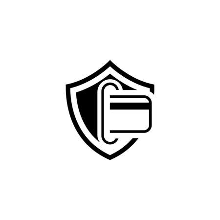 Secure Transaction Icon. Flat Design.のイラスト素材