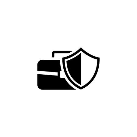 Data Protection Icon. Flat Design.のイラスト素材