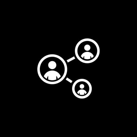 Staff Training Icon. Business Concept. Flat Design.のイラスト素材