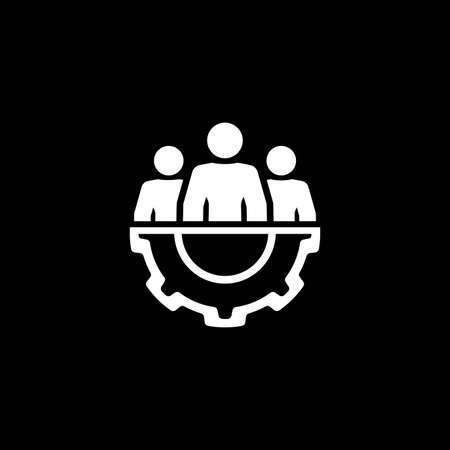 Technical Support Icon. Flat Design.のイラスト素材