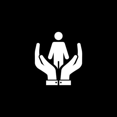 Child Life Care Icon. Flat Design.のイラスト素材