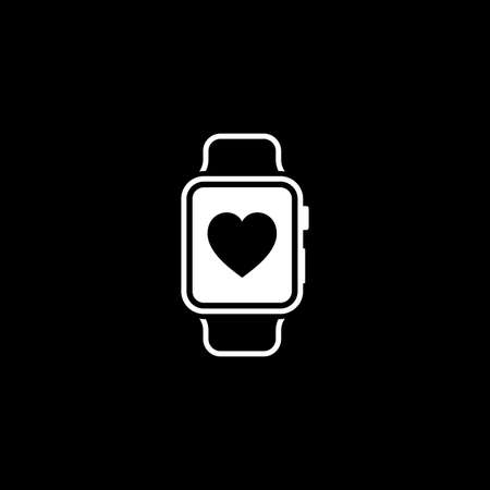 Fitness App Icon. Flat Design.のイラスト素材