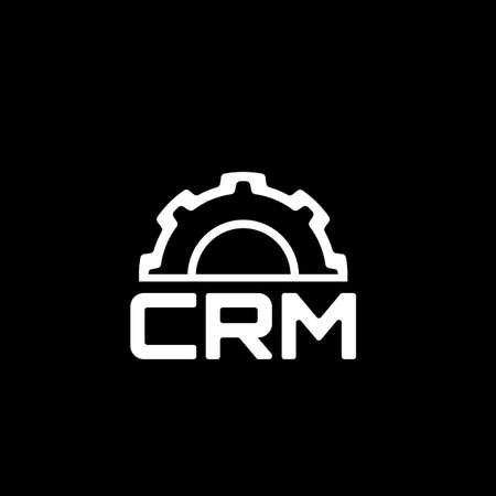 CRM Platform Icon. Flat Design.のイラスト素材