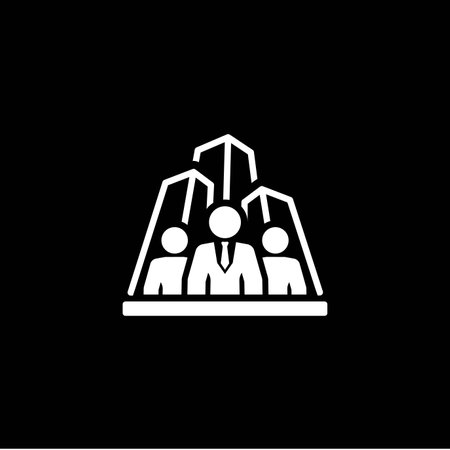 Security Agency Icon. Flat Design.のイラスト素材