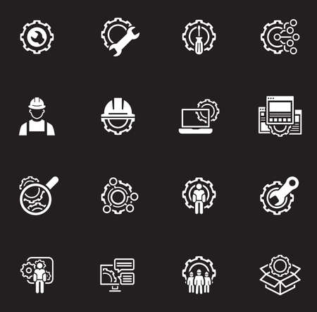 Line Engineering Iconsのイラスト素材