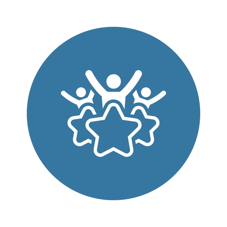 Customer Experience Line Icon.