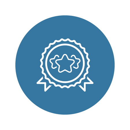 Best Choice Line Icon.のイラスト素材