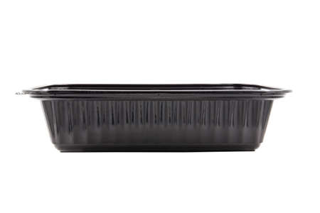 Plastic Food Packaging Tray With Clear Plastic Coverの写真素材
