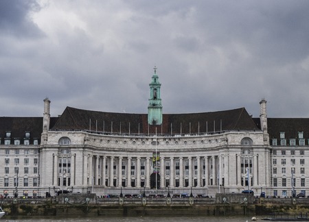 LONDON, UK - APRIL 10, 2016: View of Sea Life London Aquariumのeditorial素材
