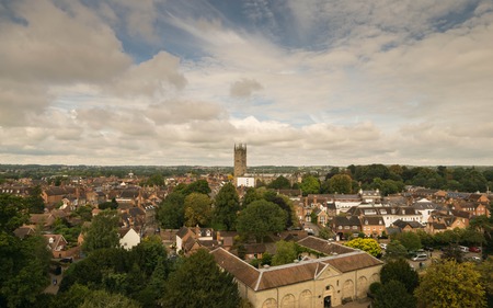 Warwick, United Kingdom - September 19, 2016.のeditorial素材