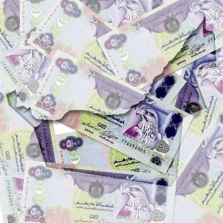Map with Money in the Backgroundの写真素材