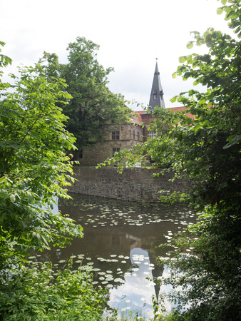 castle in Muensterlandのeditorial素材