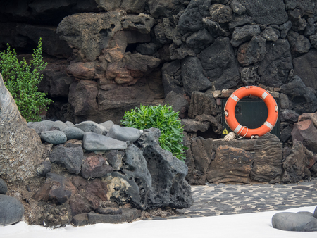 at the poolの写真素材