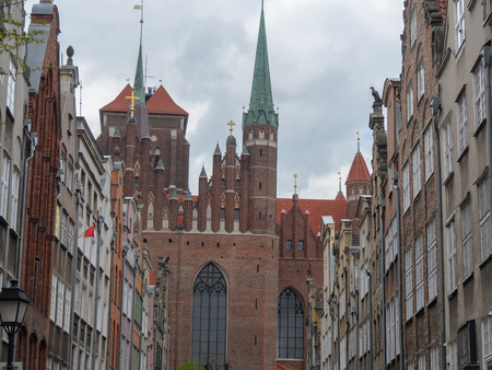 Church in gdanskの写真素材