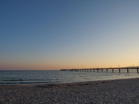 Sunrise on Binz beach
