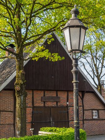 Old house in Munsterlandの写真素材