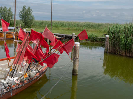 The beach of ahrenshoop and the darss island at the baltic seaのeditorial素材