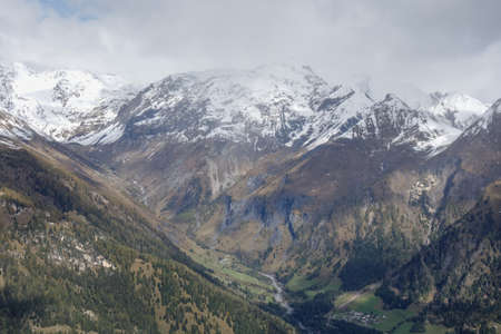 autumn in the mountains of switzerland
