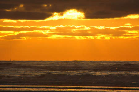 the island of spiekeroogの写真素材