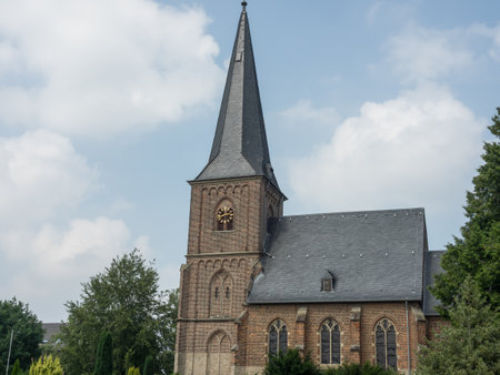 the cathedral of xanten in germanyの写真素材
