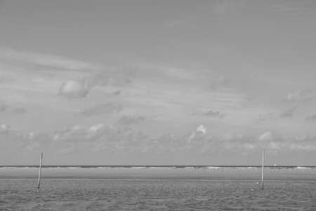 island in the north seaの写真素材