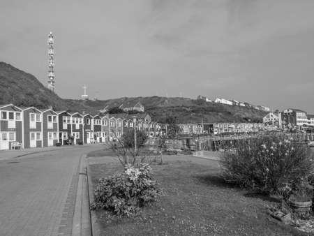 the island of helgolandの写真素材