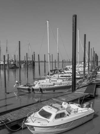 ditzum at the river emsのeditorial素材