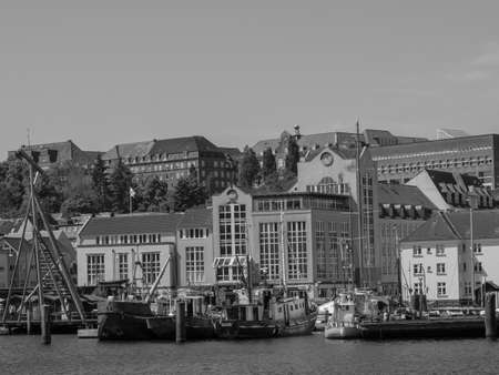 flensburg at the baltic seaの写真素材