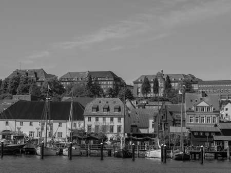 flensburg at the baltic seaの写真素材