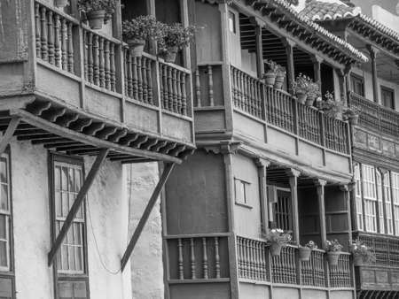 the spanish island La Palmaの写真素材